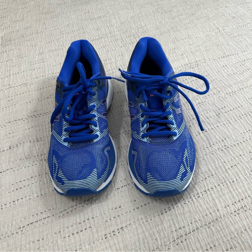 Women's Lightweight Blue Athletic Running Shoes